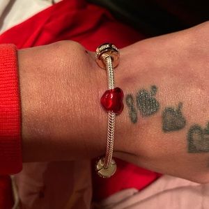 Pandora bracelet 3 pandora charms